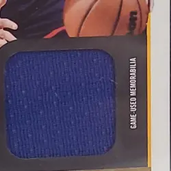 Topps 2025-26 Flagship Real One Relics Stephen Curry #FRO-SC Warriors Game-Used - Image 2