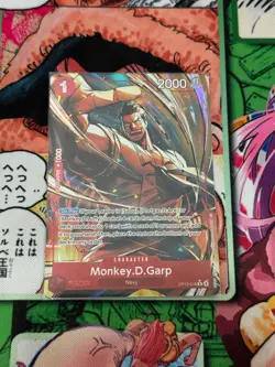 Monkey.D.Garp (Alternate Art) - Carrying On His Will (OP13-016) One Piece TCG - Image 1