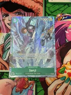 Sanji (Alternate Art) OP13-027 - One Piece Carrying On His Will - Rare (NM) - Image 1