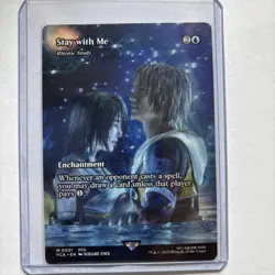 Stay With Me – Final Fantasy x Magic MTG | Showcase Rare – NM - Image 1