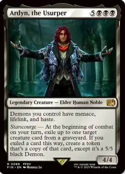 X 1 Ardyn, the Usurper NM-M FIN 089 MTG Magic The Gathering - Image 1
