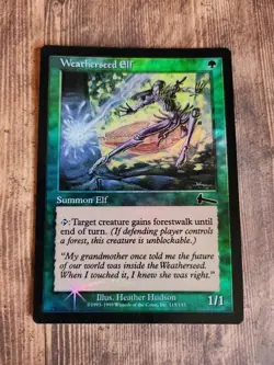 FOIL Weatherseed Elf Urza's Legacy - Image 1