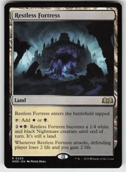 MP-01 Played Restless Fortress 259 Wilds of Eldraine R - Image 1