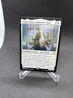 Light-Paws, Emperor's Voice Kamigawa: Neon Dynasty Magic MTG NM - Image 1