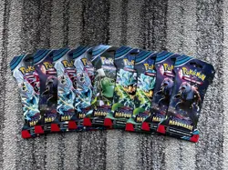 Pokemon Scarlet & Violet Twilight Masquerade 9x Sealed Booster Pack - Image 2