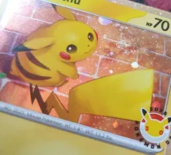 2026 Pokemon Day 30th Anniversary Pikachu 051 BIG SWIRL NM - Image 4