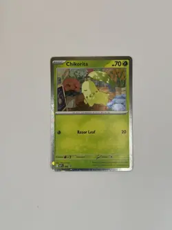 Chikorita MEP 069 - NM Pokemon Mega Evolution Perfect Order Holo Promo - Image 1