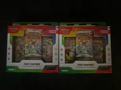 (2) Pokemon TCG First Partner Illustration Collection Series 1 New Sealed - Image 1