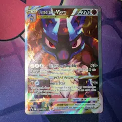 Pokemon | Sword & Shield: Crown Zenith | Lucario VStar (Holo) - Image 1
