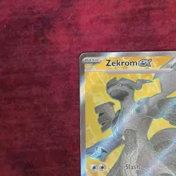 Zekrom ex 158/086 - Pokemon TCG Black Bolt - Full Art Ultra Rare - NM - Image 3
