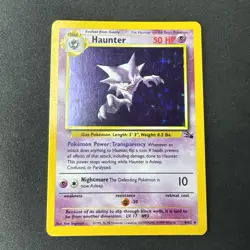 Haunter 6/62 Fossil Holo Pokemon - Image 4