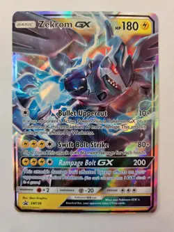 ZEKROM GX - SM138 HOLO P SUN & MOON PROMO POKEMON LP - Image 1