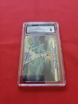 Pokemon: Down Into the Depths #58 SILVER FOIL Topps 2000 Vintage - CGC 8 - B18 - Image 3