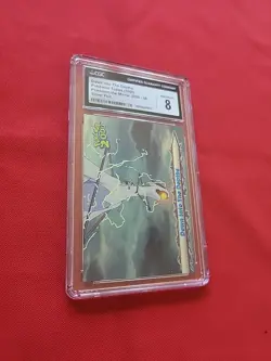 Pokemon: Down Into the Depths #58 SILVER FOIL Topps 2000 Vintage - CGC 8 - B18 - Image 5