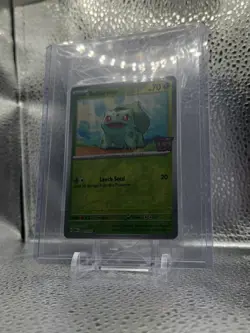 Bulbasaur 151 STAMPED Promo 001/165-SEALED Best Buy Exclusive Pokemon - Image 2