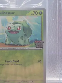 Bulbasaur 151 STAMPED Promo 001/165-SEALED Best Buy Exclusive Pokemon - Image 4