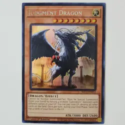 Judgment Dragon (Silver) - BLC1-EN012 - NM - Ultra Rare - 1st ed - Yugioh - Image 1
