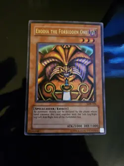 Exodia the Forbidden One LOB-124 The Legend of Blue Eyes White Dragon Unlimited - Image 3