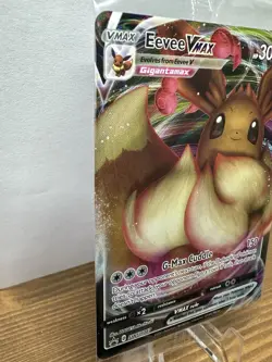 Sealed Pokemon TCG Eevee VMAX SWSH087 Shining Fates Holo Promo Card - Image 2