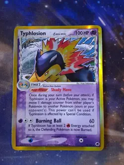 Typhlosion (Delta Species) 12/101 Dragon Frontiers Holo DMG - Image 1