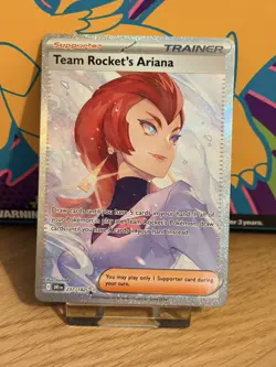 Pokemon TCG Team Rocket's Ariana Destined Rivals 237/182 - Image 1