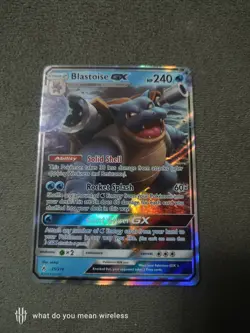 Blastoise GX 35/214 Sm-Unbroken Bonds ultra Rare Nm - Image 1
