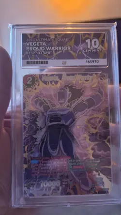 Dragonball Super Card Game Vegeta, Proud Warrior BT17-132 SPR - Image 1