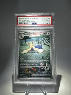 2025 Stoutlqnd Illustration Rare Card White Flare PSA 9 - Image 1