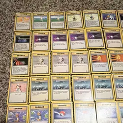 Pokemon TCG Base Set Professor Oak Bill Trainer Energy Lot 58 Cards - Image 2