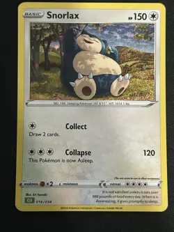 Snorlax Holo Classic Collection Trading Card Game Classic 016/034 NM Pokemon - Image 1