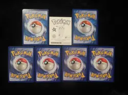 Mew Holo 53/108 SM215 Vintage Foil Prism Sticker 4x Promo #8 Pokemon Card Lot LP - Image 2