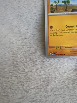 Solrock 075/132 Non Holo Pokemon Prize Pack Series 8 Promo Pokemon Card - Image 4