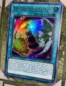 YuGiOh RELINQUISHED FUSION Ultra Rare LED2-EN004 - Image 1
