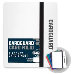 CardGuard Trading Card Binder Pro-Folio – 9 Pocket Binder - Side-Loading Album - Image 1