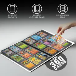 CardGuard Trading Card Binder Pro-Folio – 9 Pocket Binder - Side-Loading Album - Image 3