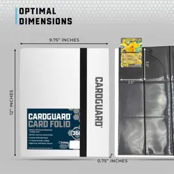 CardGuard Trading Card Binder Pro-Folio – 9 Pocket Binder - Side-Loading Album - Image 4