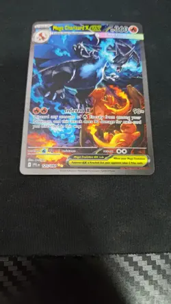 Mega Charizard X ex 125/094 Phantasmal Flames Pokemon Card 4 - Image 3