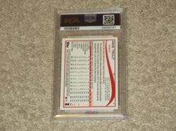 Mike Trout 2014 Topps Chrome #1 LA Angels Sliding MVP Angels PSA 10 GEM MINT - Image 2