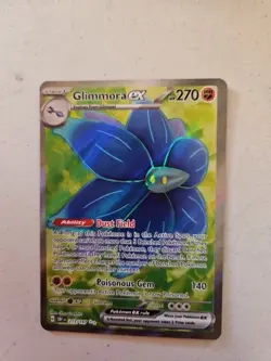 Pokemon TCG Glimmora Ex 213/197 Obsidian Flames Full Art - Image 1