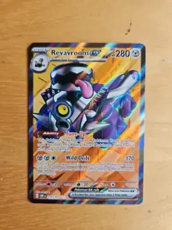 Pokemon TCG Revaroom EX Full Art Card 216/197 Obsidian Flames - Image 1