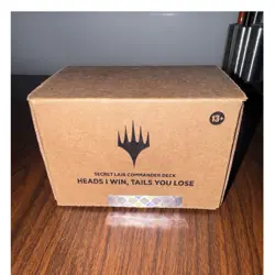 Wizards of the Coast Secret Lair Heads I Win Tails You Lose Commander Deck 100 … - Image 1