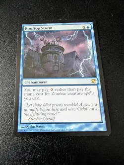 1x Lightly Played, English Rooftop Storm - Innistrad Remastered - Image 1