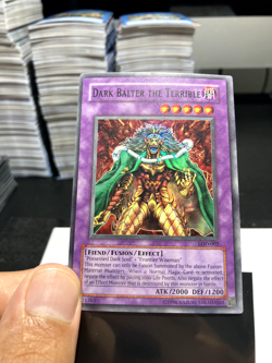 YUGIOH DARK BALTER THE TERRIBLE DB2-EN125 RARE (NM) - Image 1