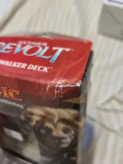 MTG Magic Ajani Valiant Protector Planeswalker Deck Aether Revolt Sealed SEEPICS - Image 4