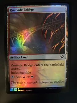 Rustvale Bridge NM FOIL Modern Horizons 2 MTG FREE SHIPPING - Image 1