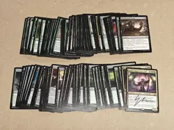 MTG Magic the Gathering Commander Plunder the Graves Signed - Image 3