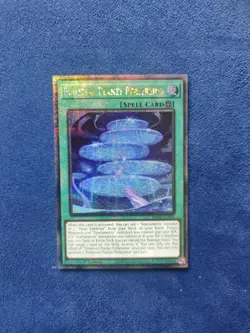 RA02-EN069 "Primeval Planet Perlereino" Quarter Century Secret Rare YuGiOh! NEW - Image 1