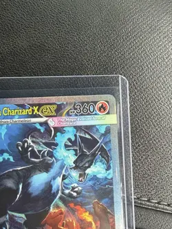 Mega Charizard X ex 125/094 Phantasmal Flames Special Art NM Pokemon Card - Image 4