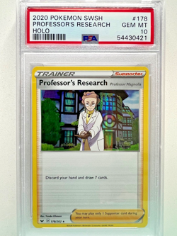 Pokemon - 2020 Sword & Shield Professor's Research Holo #178 - PSA 10 - GEM MINT - Image 1