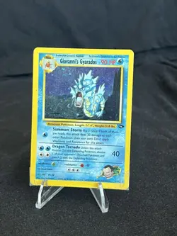 Pokemon Giovanni's Gyarados Gym Challenge Holo Rare 5/132 DMG (See Description) - Image 1